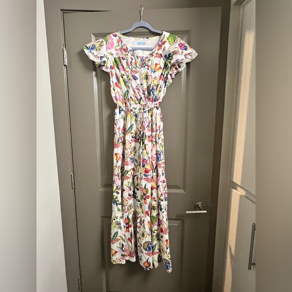 J. McLaughlin Fram Maxi Dress Medium Floral - Picture 2 of 6